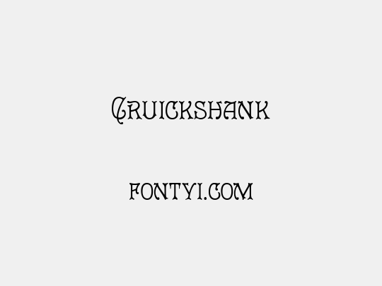 Cruickshank