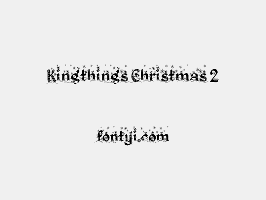 Kingthings Christmas 2