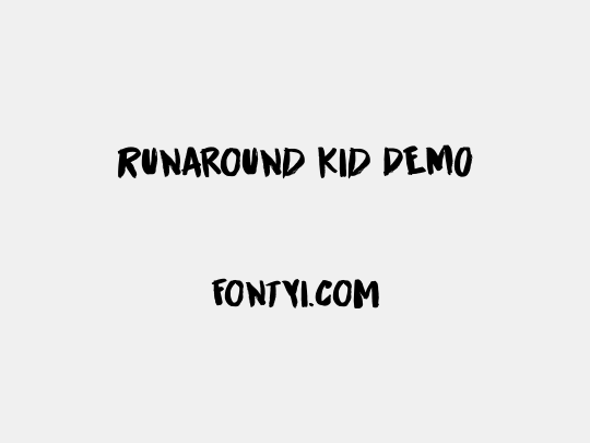 Runaround Kid DEMO
