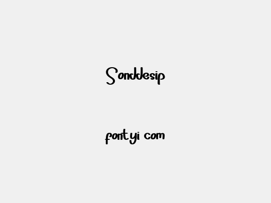 Sonddesip