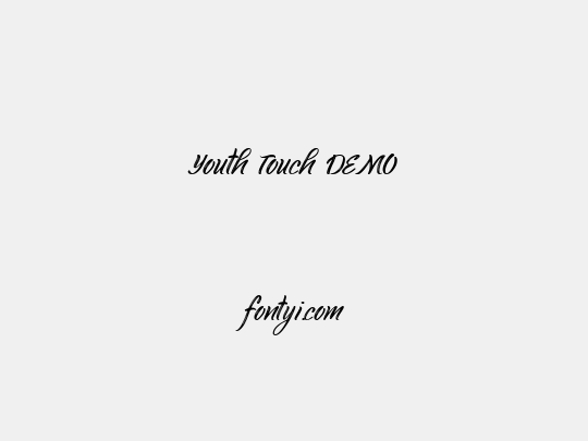 Youth Touch DEMO