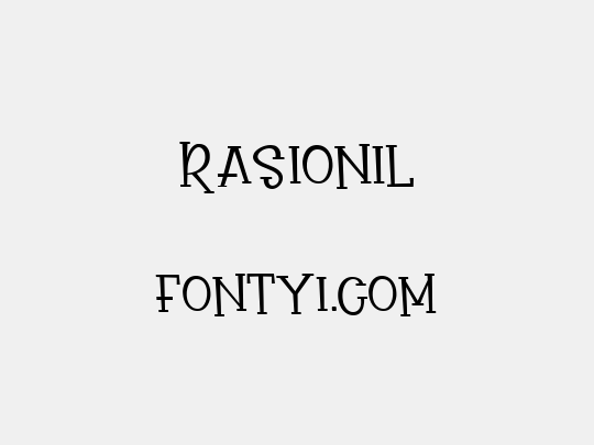 Rasionil