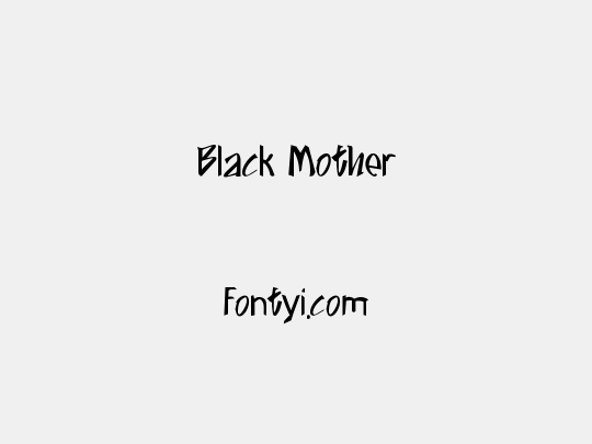 Black Mother