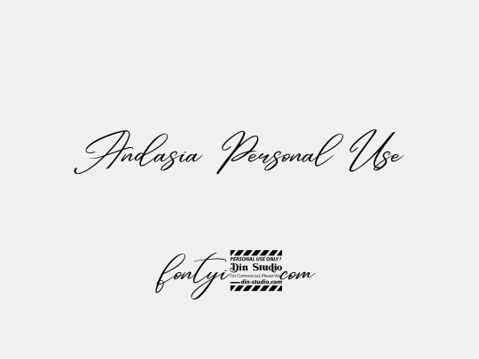 Andasia Personal Use
