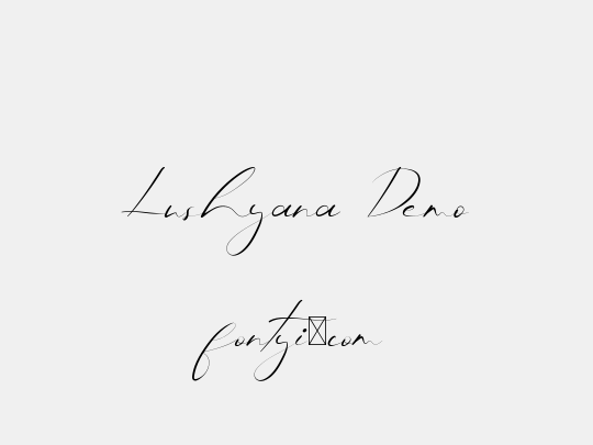 Lushyana Demo