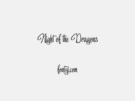 Night of the Dragons