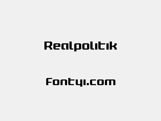 Realpolitik