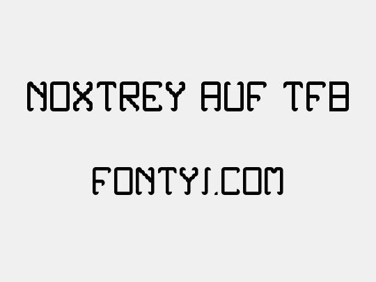 Noxtrey Auf tfb