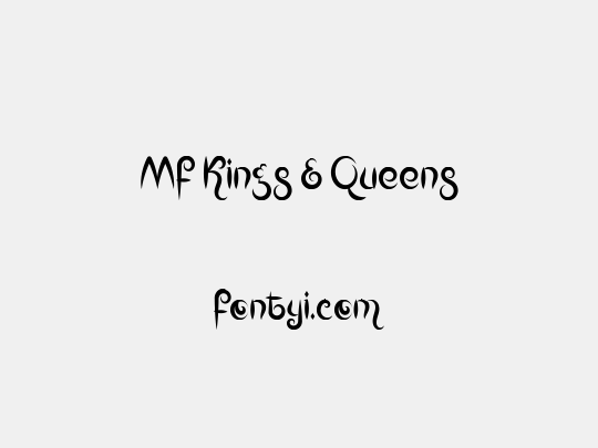 Mf Kings & Queens
