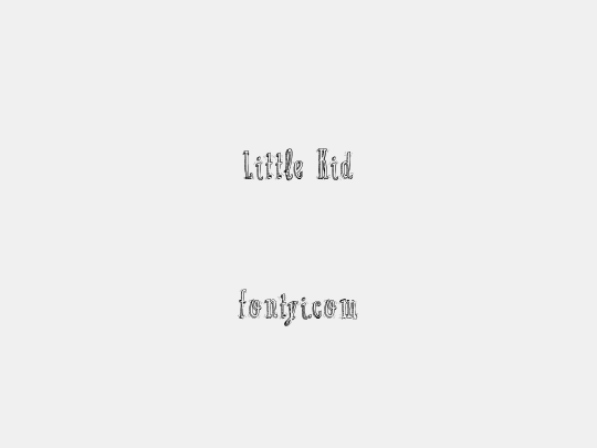 Little Kid