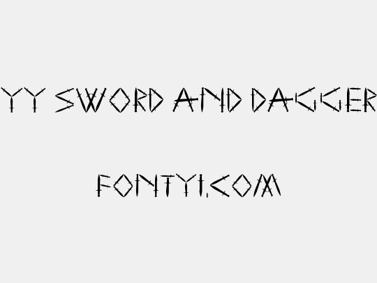 YY Sword and Dagger