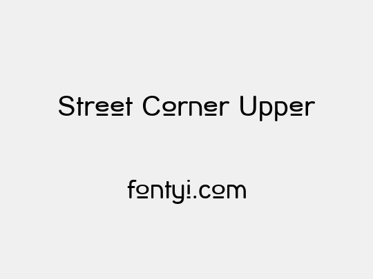 Street Corner Upper