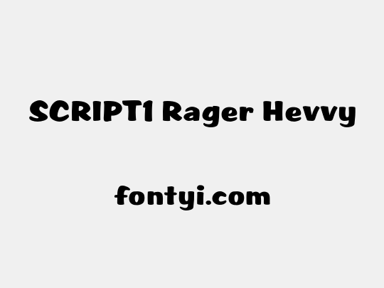 SCRIPT1 Rager Hevvy