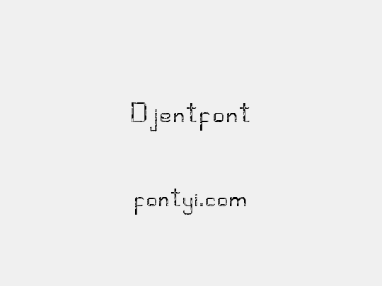 Djentfont