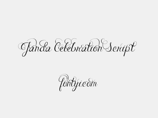 Janda Celebration Script