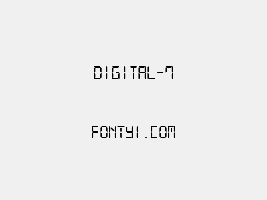 Digital-7