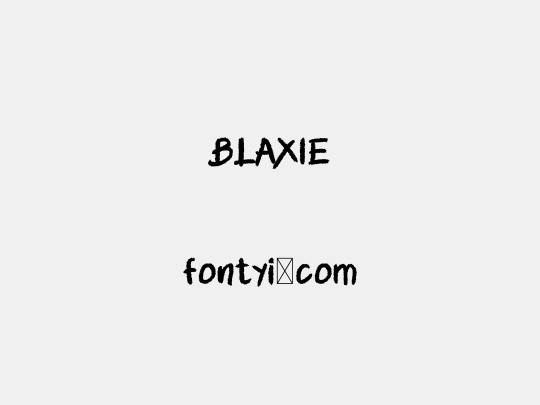 BLAXIE