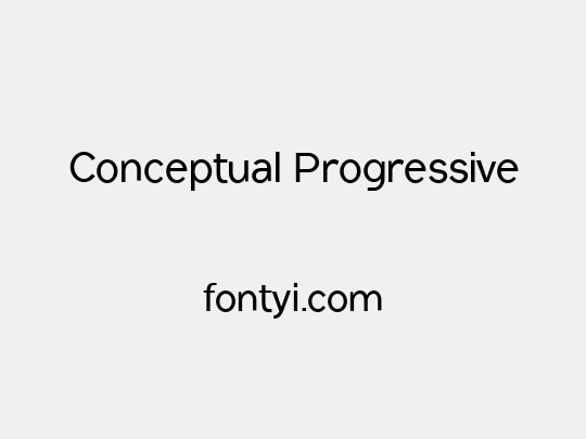 Conceptual Progressive