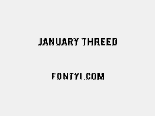 January Threed