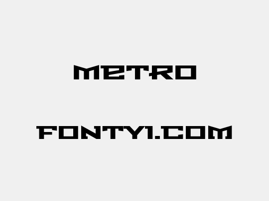 Metro