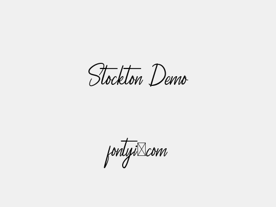 Stockton Demo