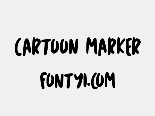 Cartoon Marker