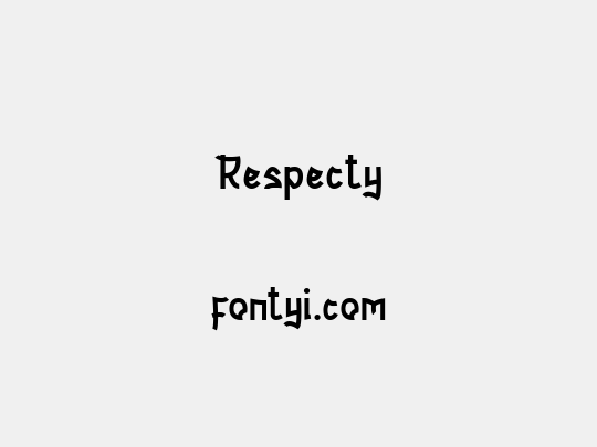Respecty