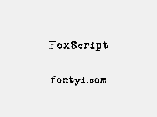 FoxScript