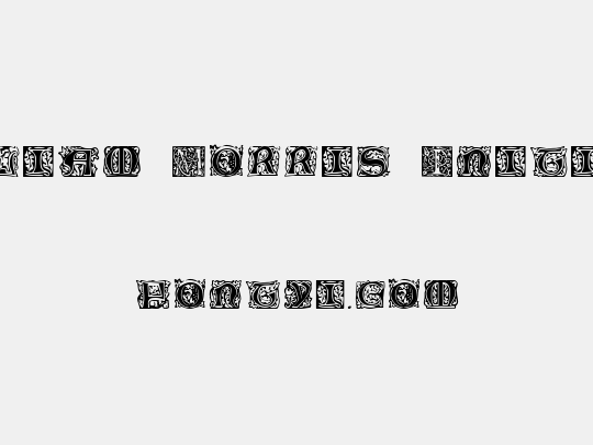 William Morris Initials