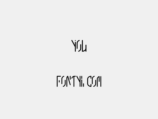 You