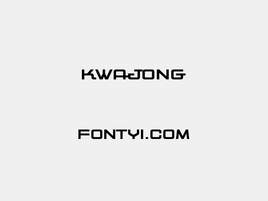 Kwajong
