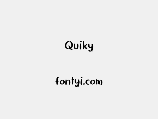 Quiky