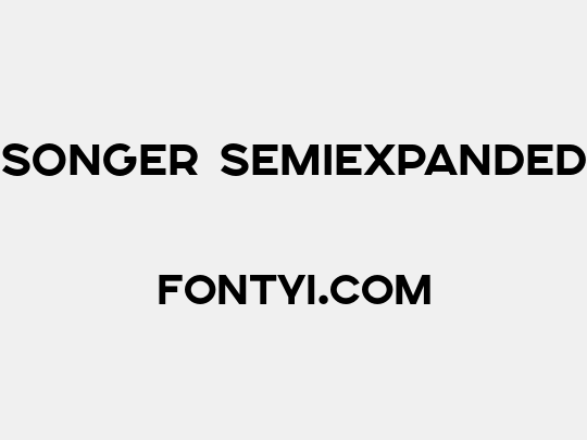 SONGER SemiExpanded