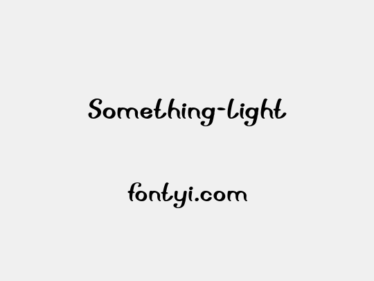 Something-Light