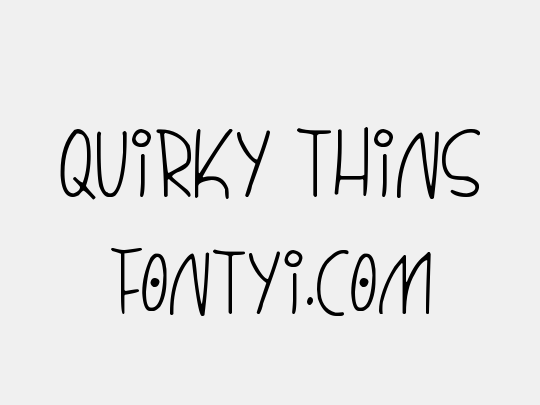 Quirky Thins