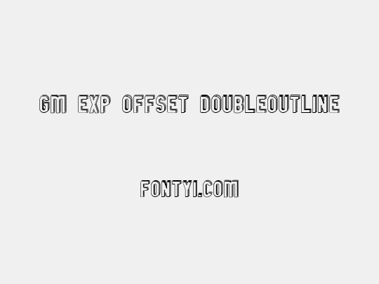 GM Exp Offset Doubleoutline