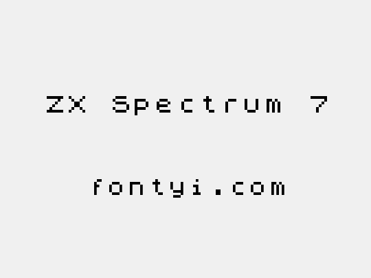 ZX Spectrum 7