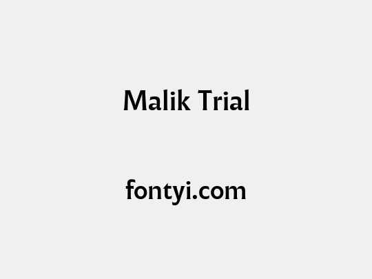 Malik Trial