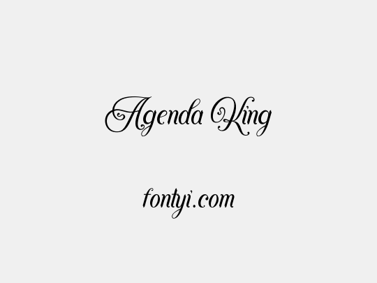 Agenda King