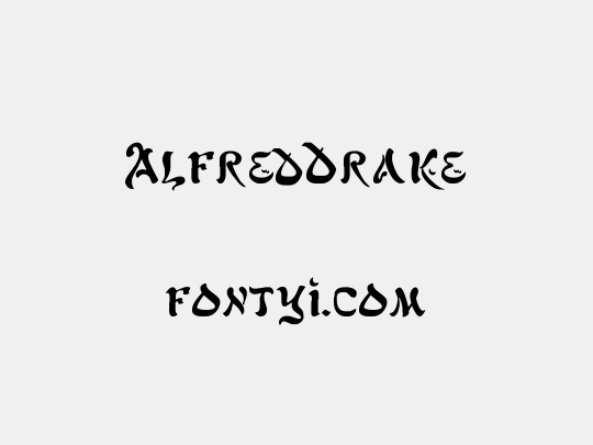 AlfredDrake