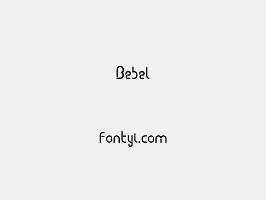 Bebel
