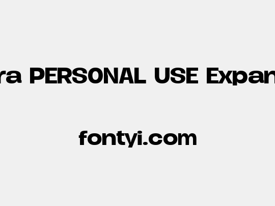 Duera PERSONAL USE Expanded