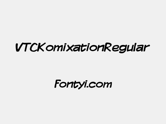 VTCKomixationRegular