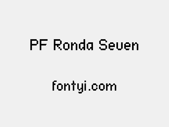 PF Ronda Seven