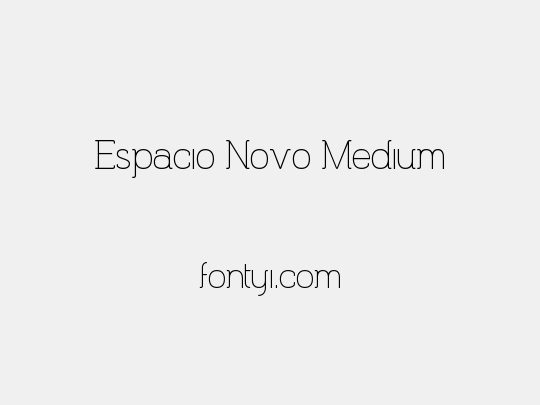 Espacio Novo Medium