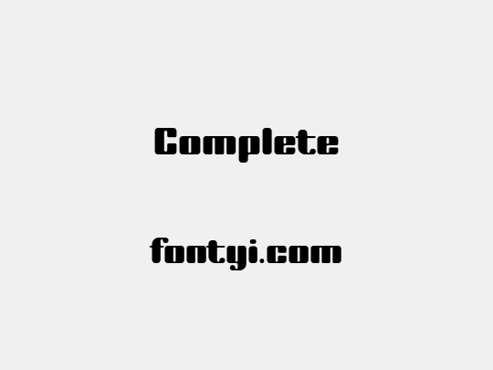 Complete