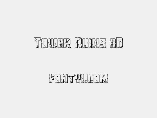 Tower Ruins 3D
