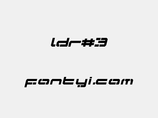 LDR#3
