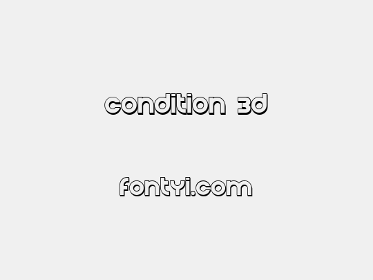 Condition 3D