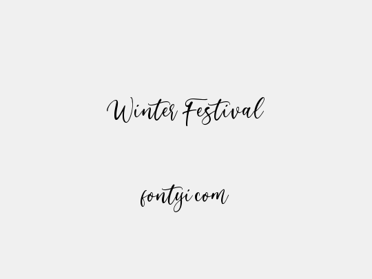 Winter Festival